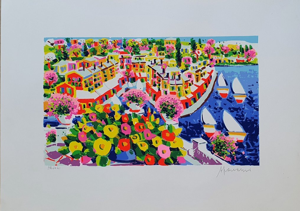 Athos Faccincani (1951) - Portofino #1.0