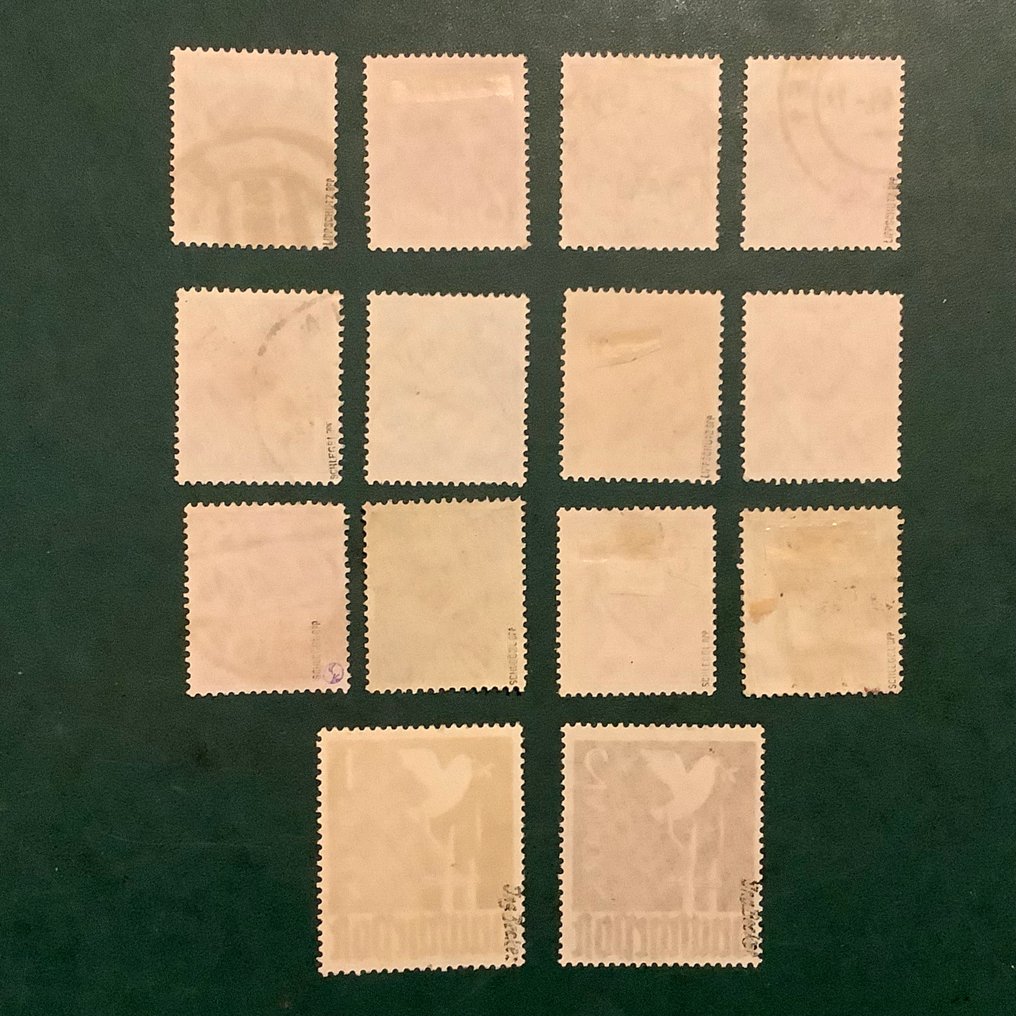 Berlin 1949 - Roodopdruk (U) - aprobat - Michel 21/34 #2.1