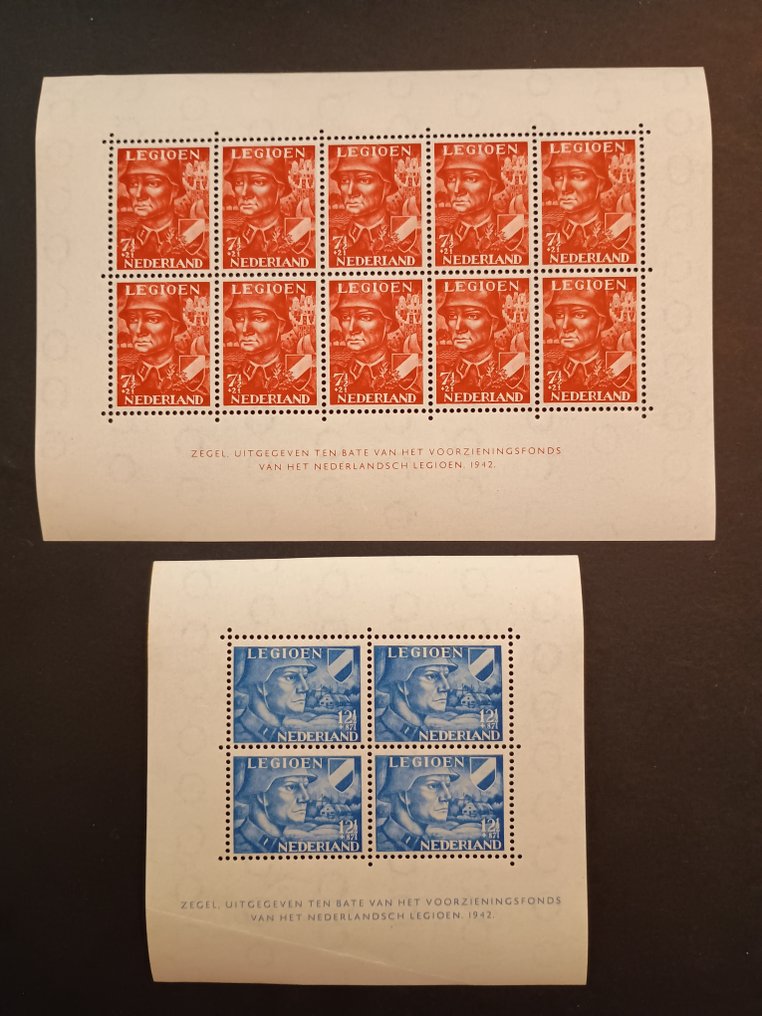 Netherlands 1893/1999 - Wilhelmina hanging her with V402 V403, partially with remark. - Nvph 46 & V402 403 #1.0