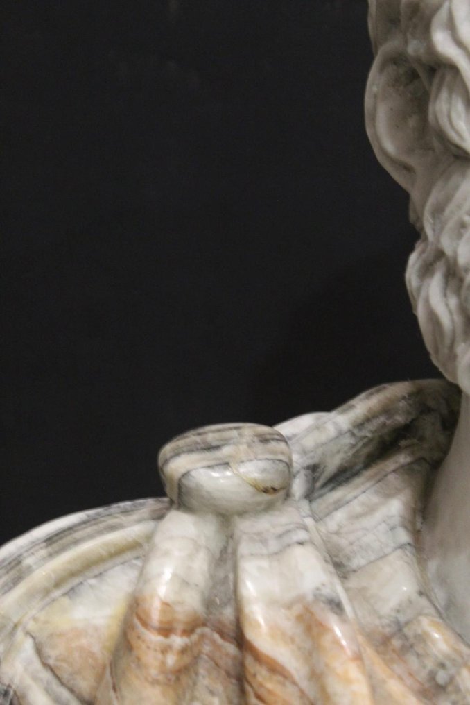 Scultura, Busto di Imperatore, pregiato Onice - 73 cm - Marmo, Onice #2.1
