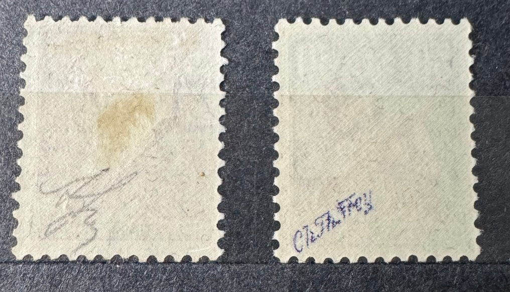 瑞士  - 邮票 空邮 N A1-A2 2 价值 MNH/MH - 1919-20 #1.0