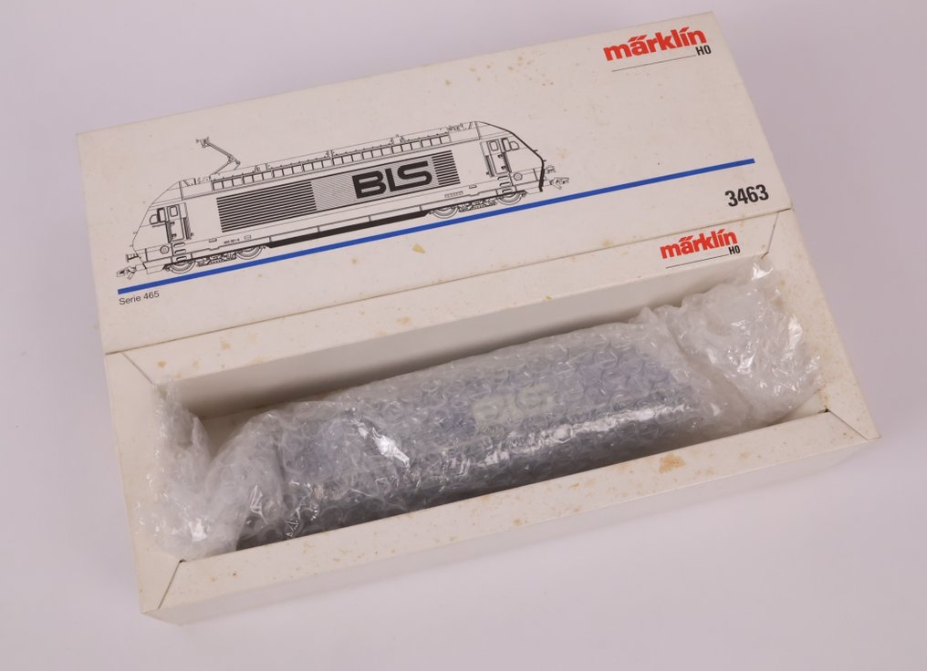 Märklin H0 - 3463 - Ηλεκτροκίνητη ατμομηχανή (1) - Re 465 001-6 'Simplon' - BLS #1.0