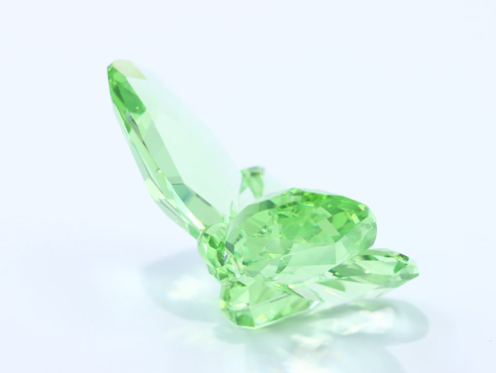 Statuetta - Swarovski Kristal - Vlinder light peridot (Boxed + certificate) - Cristallo #3.2