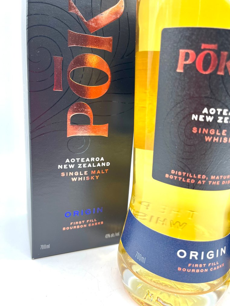 Pōkeno - Origin - First Fill Bourbon Casks  - 700ml - 2 bottiglie #3.2