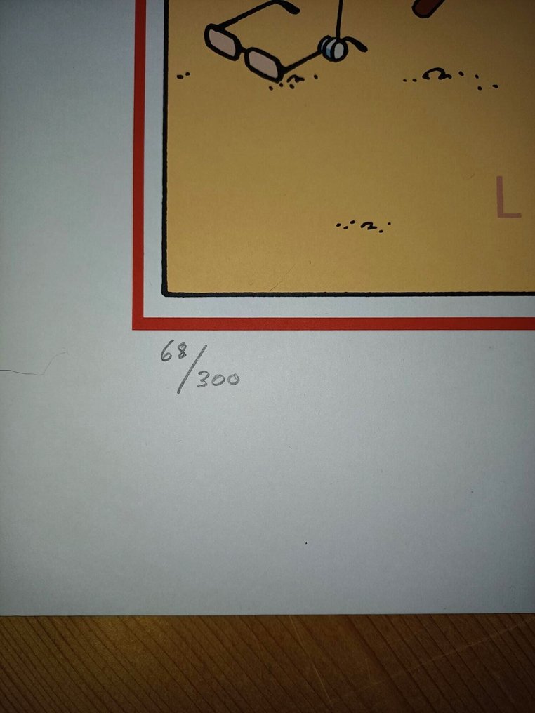 Exem - Amis de Hergé5 - 6 Lithograph - Tintin #1.0