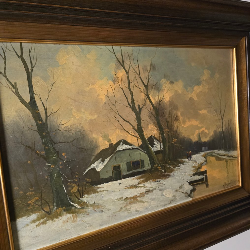 Ολλανδική σχολή (XX) - Winter landscape #3.2