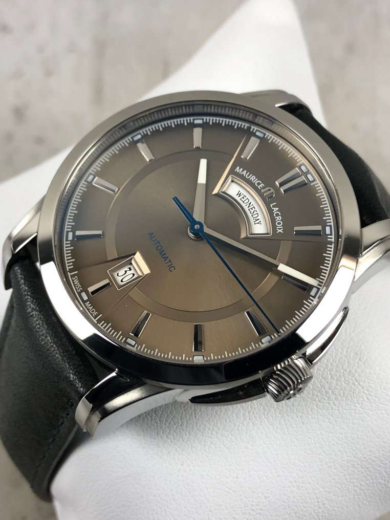 Maurice Lacroix - Pontos Day-Date Automatic - No reserve price - PT6158-SS001-73E - Men - 2020+  #2.1