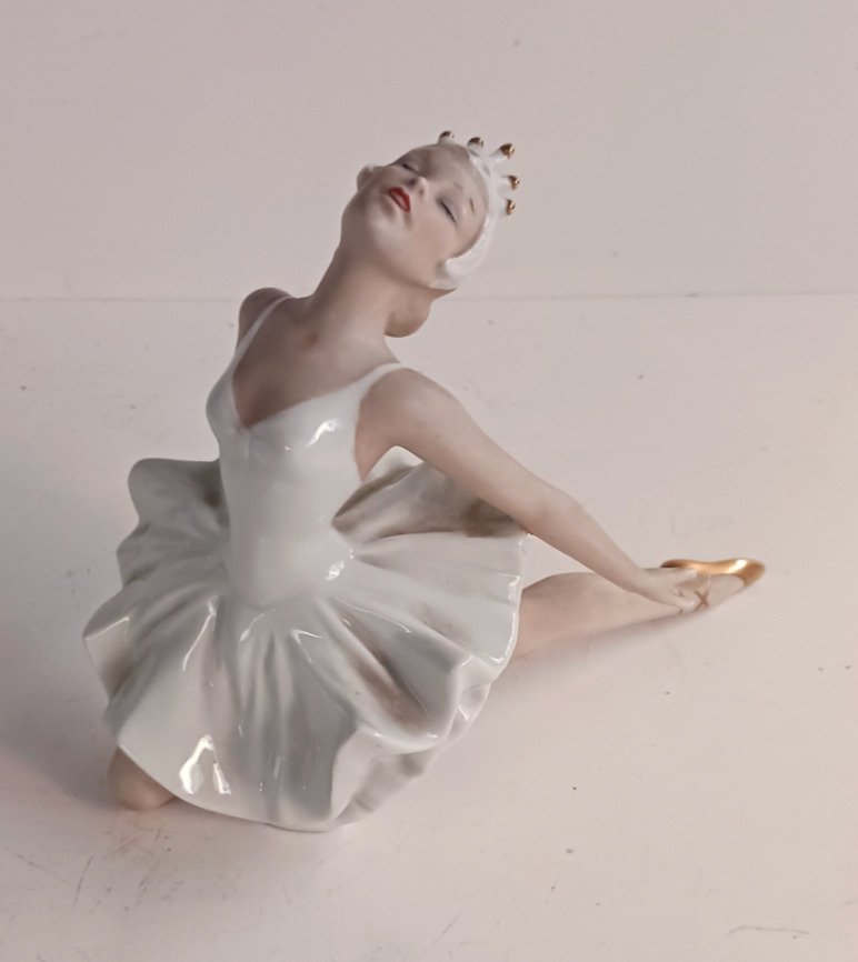 Wallendorf - Άγαλμα, "Ballerina " - 18 cm - Πορσελάνη #1.0