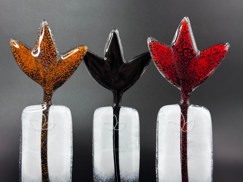 Studio Habrat - Figurine - Meadow Flowers (3) - fusing #4.3