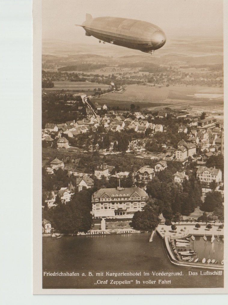 Γερμανία - Αεροπορία, Πόλη και τοπία, Ευρώπη - Friedrichshafen - Καρτ-ποστάλ (1) - 1930-1930 #1.0