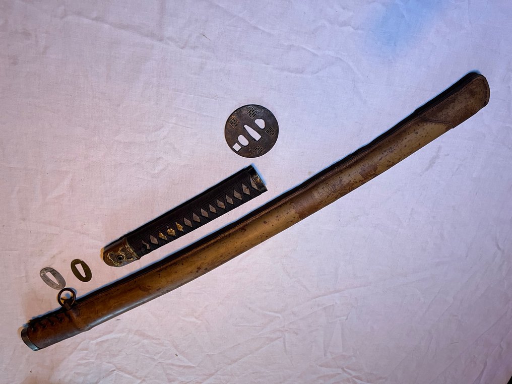 Japanese WW2 Army Koshirae for Katana sword - Imperial Army - Military equipment #3.2