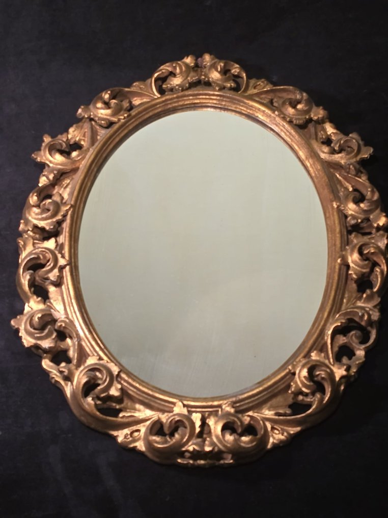 Cadre - Gesso, Gilt - Ancienne corniche en bois doré #1.0