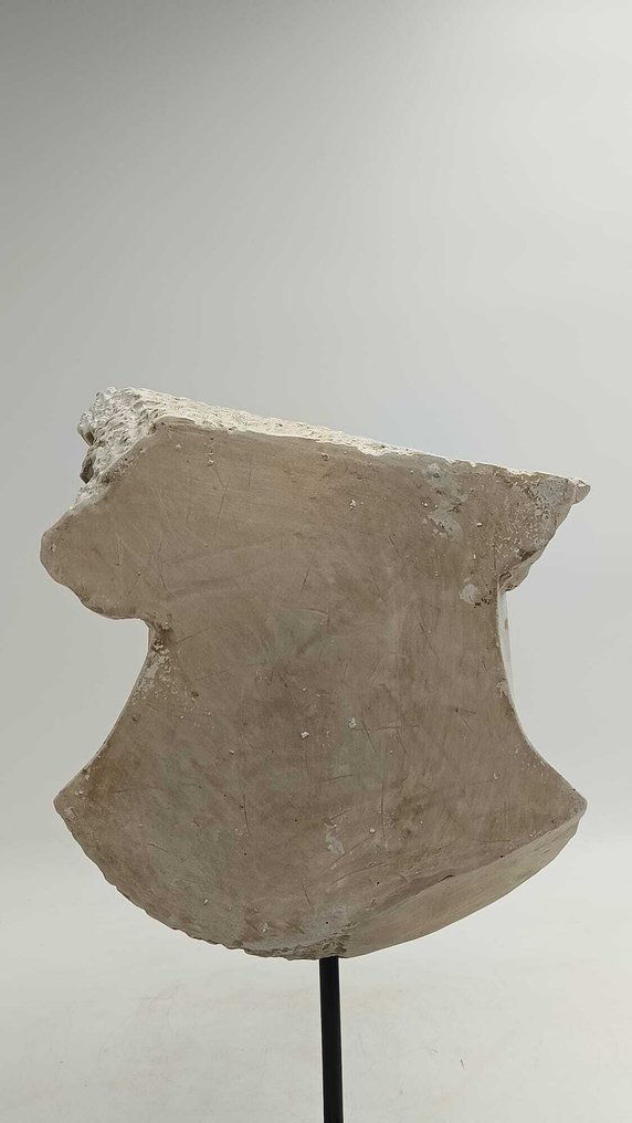 Sculpture, Volto di Alessandro Magno - 37 cm - marble dust #3.2