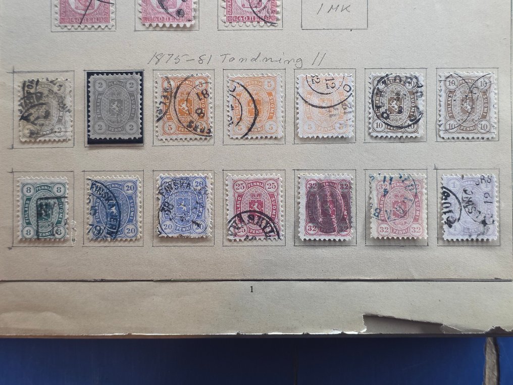 Finlanda 1860/1999 - Colecție într-un album #1.0