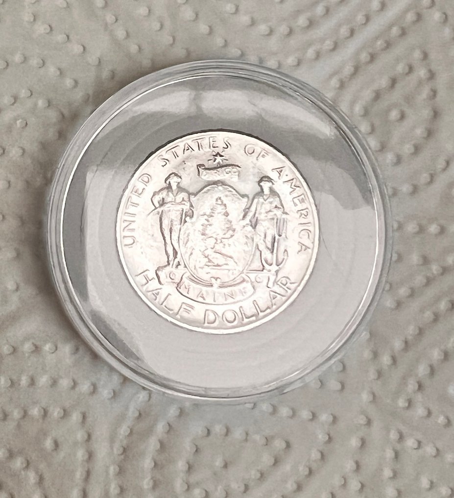 Ηνωμένες Πολιτείες. Half Dollar 1920 Maine Statehood Centennial  (χωρίς τιμή ασφαλείας) #4.3