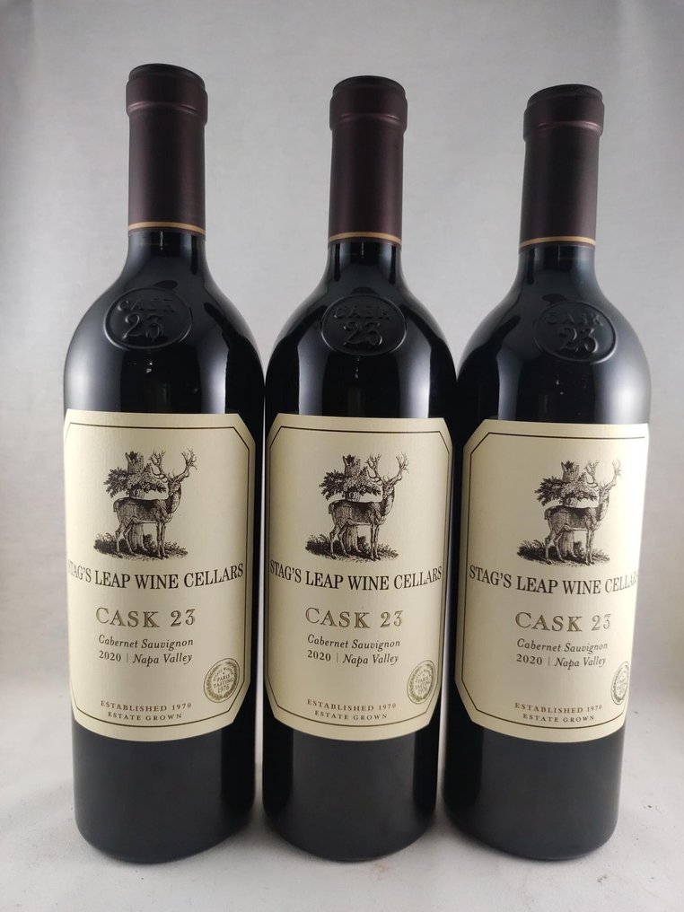 2020 Stag's Leap Cask 23 Cabernet Sauvignon - Napa Valley - 3 Bottles (0.75L) #1.0