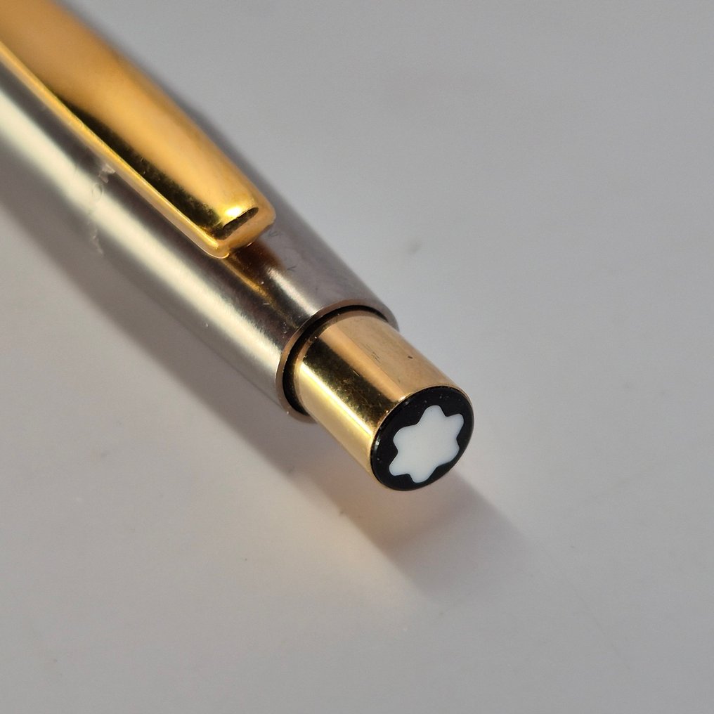 Montblanc - Noblesse - Ref. 1928 - Chrome / gold - 1990 - χωρίς τιμή ασφαλείας - Στυλό διαρκείας #2.1