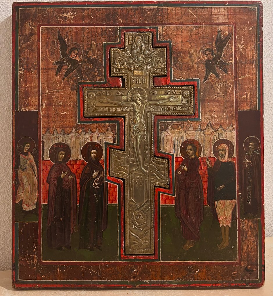 Ikoni - Kristuksen ristiinnaulitseminen - Puu #1.0