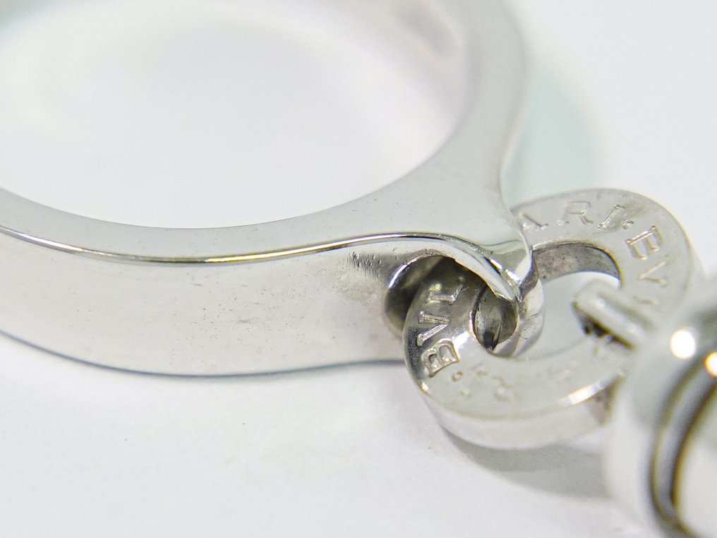 Bvlgari - Δαχτυλίδι - B.zero 1 - 18 καράτια Λευκός χρυσός Διαμάντι (Φυσικό)  #4.3