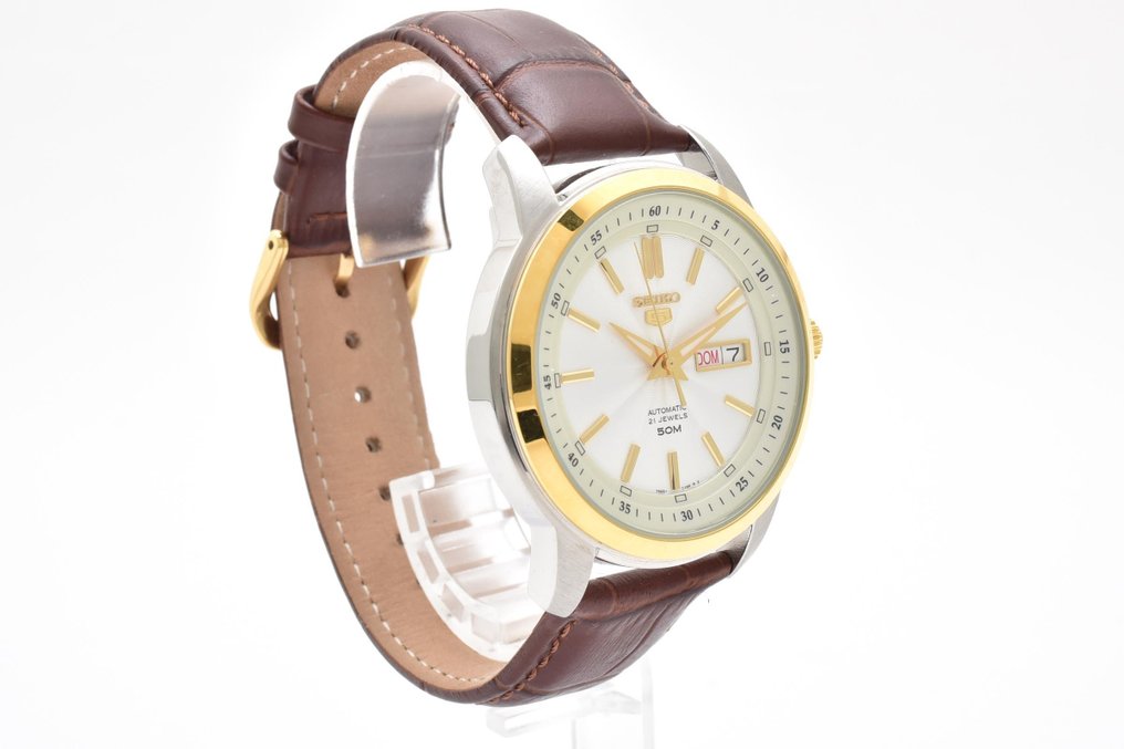 Seiko - Seiko 5 - No reserve price - Seiko 5 Automatic Day-Date - Men - 2000-2010  #3.2