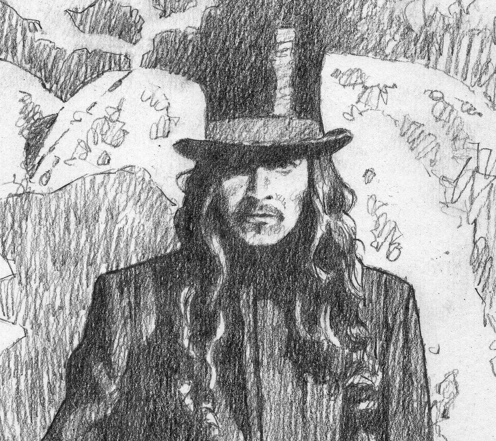 Maren – Eredeti ceruza rajz - Gary Oldman as Dracula (Bram Stoker’s Dracula) - Hand Signed #4.3