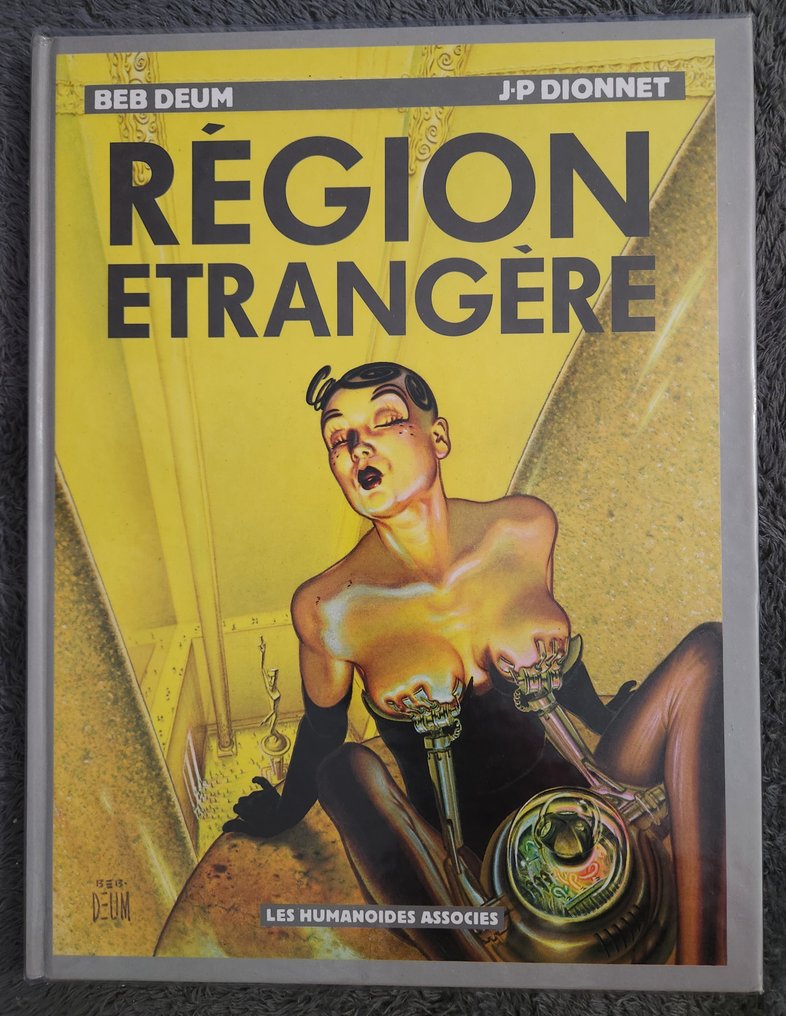 Région étrangère + dédicace - C - 1 Album - EO - 1989 #2.1