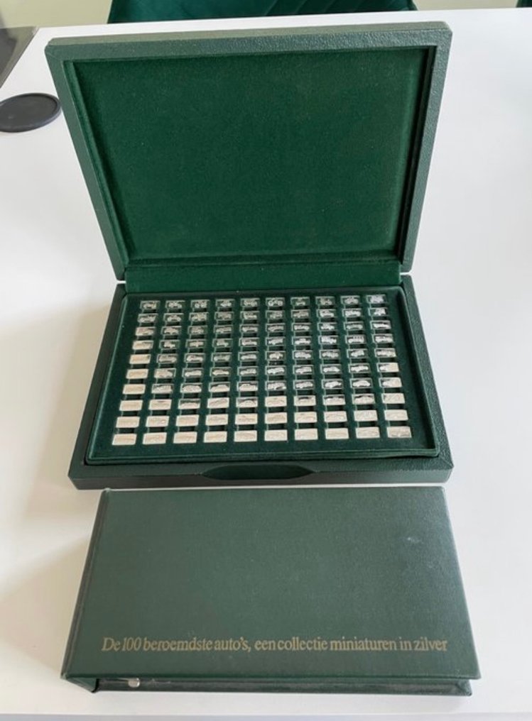 165 grams (100 x 1,65 gr) - Argento .925 - Franklin Mint, USA  (Senza prezzo di riserva) #1.0