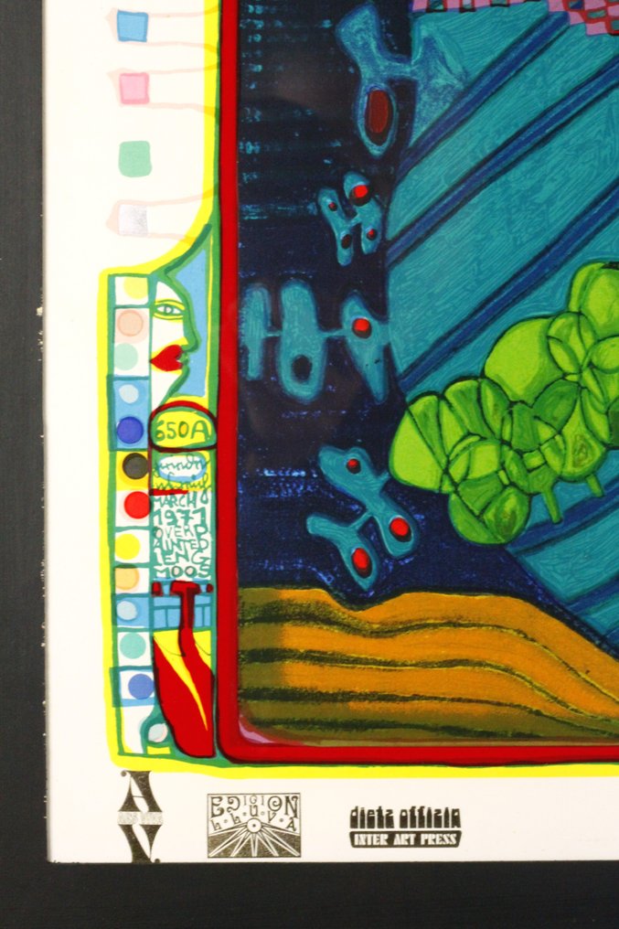 Friedensreich Hundertwasser (1928-2000) - Flucht ins All #4.3