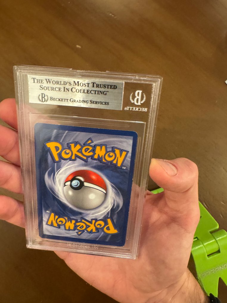 Pokémon - 1 Graded card - Blastoise #2 初版, 壓膜, 閃卡 - Beckett 6 - Various sets - 已鑑定但未評級 #1.0
