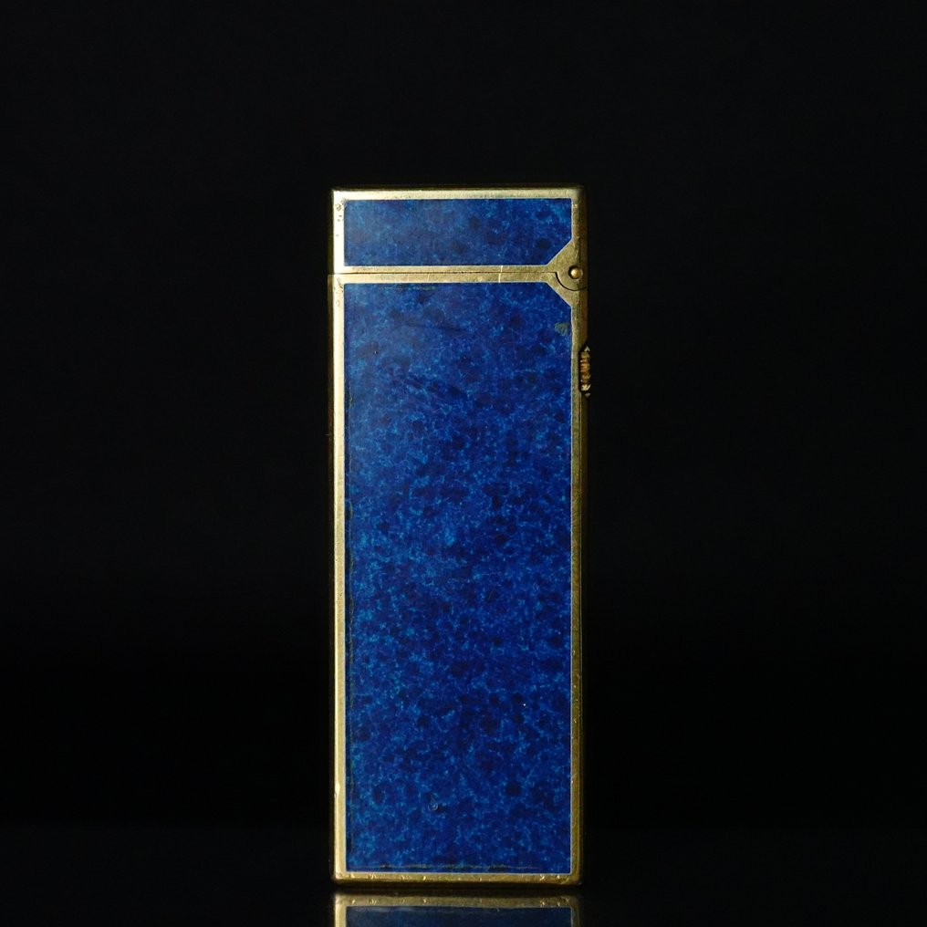 Dunhill - Lapis Lazuli Rollagas Lighter - 没有保留价 - 打火机 - 镀金, 青金石 #3.2