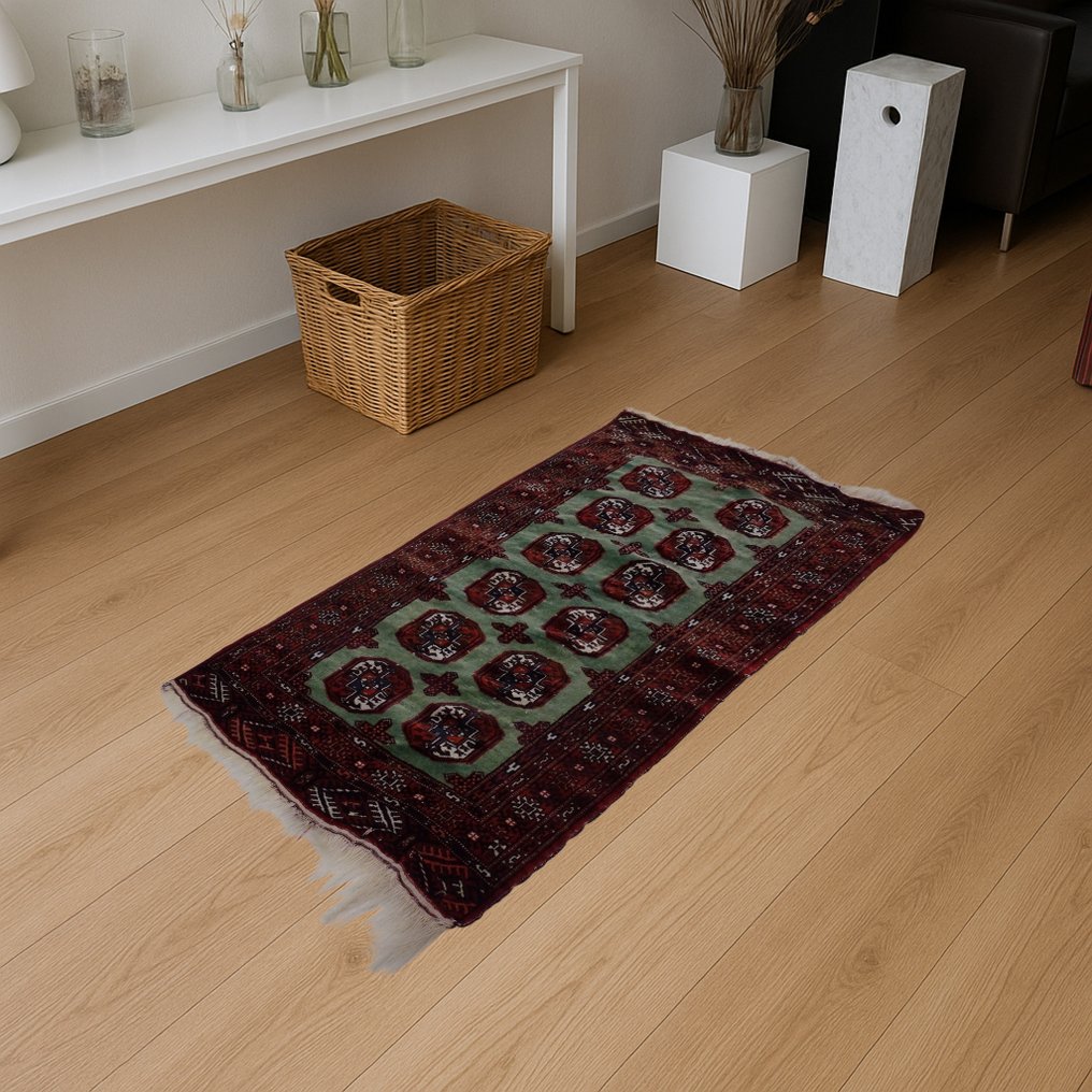 Buchara - No-Reserve - Rengjort - Tæppe - 140 cm - 94 cm #1.0