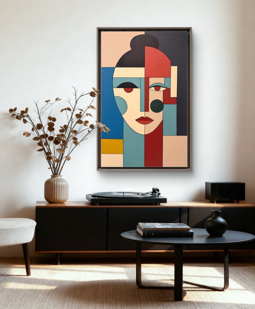 Marcel Mendez - Fragmented Face #6 -XL- (No Reserve) #4.3