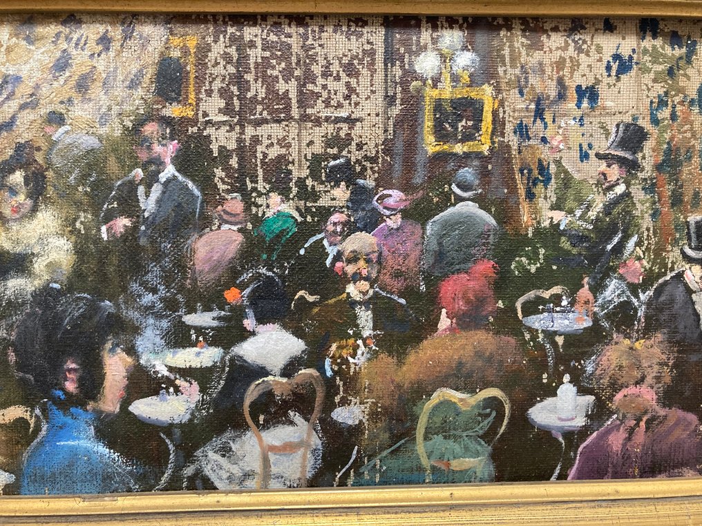 French school (XIX) - Cafe Chantant #3.2