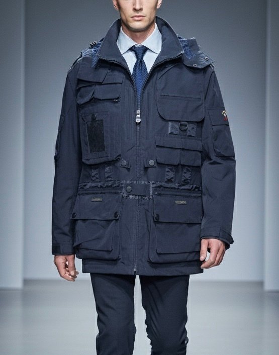 PAUL & SHARK Yachting Premium Bomber Exclusive Collection Gilet / Jacket - Tg. XXL  - No Reserve - Coat #1.0