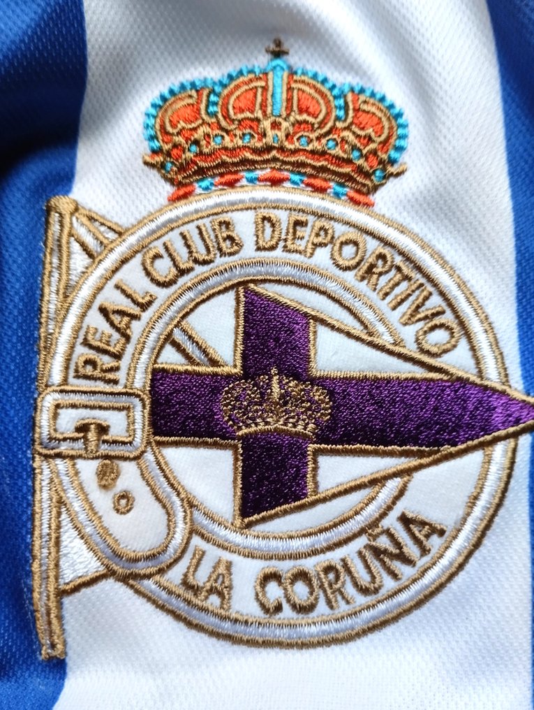 Deportivo La Coruna - 西班牙足球联盟 - 2007 - 足球衫 #1.0