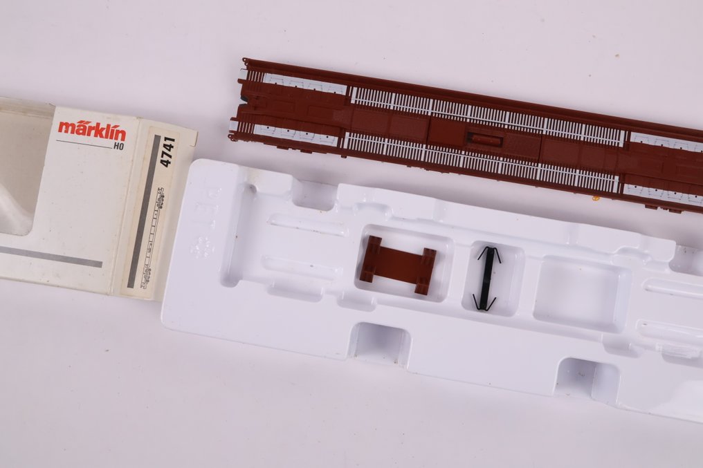 Märklin H0 - 47471/47415-05/47416-06 - Model train freight carriage (4) - Four Rola's - DB #3.2