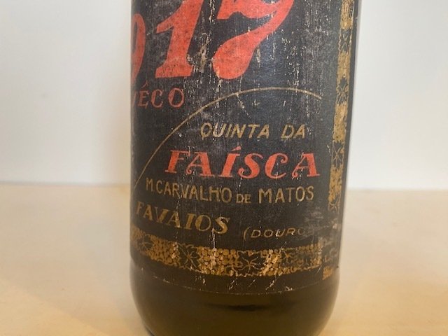 1917 M. Carvalho de Matos, Quinta da Faisca Port -  Douro  - 1 Pullo (0.75L) #2.1