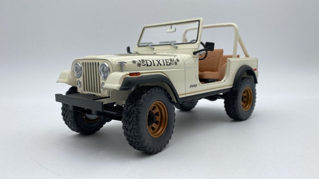 Greenlight 1:18 - Model car - Jeep CJ-7 Golden Eagle Hazzard - (cod.B32) #2.1