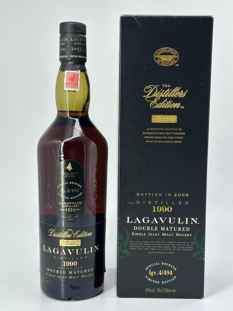 Lagavulin 1990 Distillers Edition lgv. 4/494  - 70cl #1.0