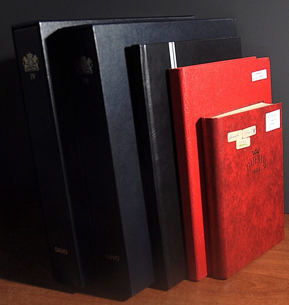 Netherlands  - Collection including, among other things, many mint items in two luxury DAVO albums with cassettes #1.0