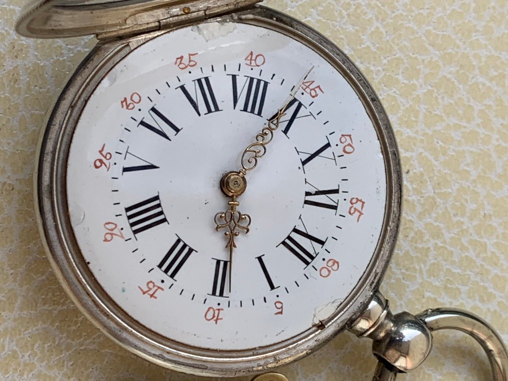 Gousset argent - 1850-1900 #4.3