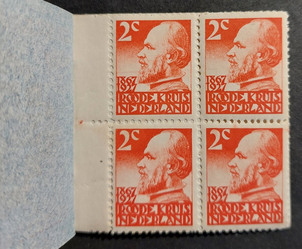 Nederländerna 1927 - Postzegelboklet Röda Korset - NVPH PZ39-L #2.1