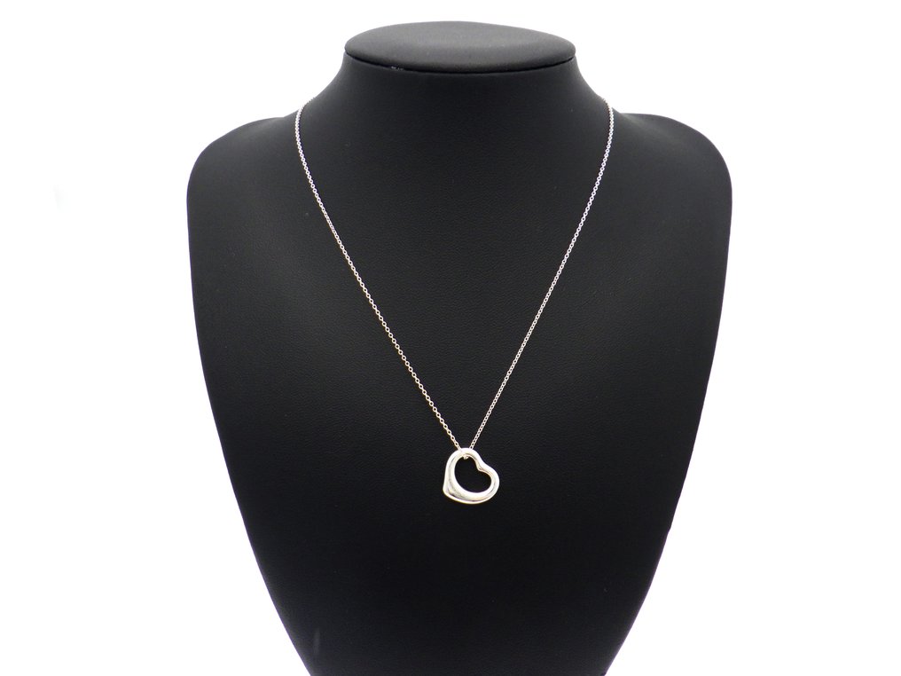 Zonder minimumprijs - Tiffany & Co. - Halsketting - Elsa Peretti Open Heart 925 Zilver #4.3