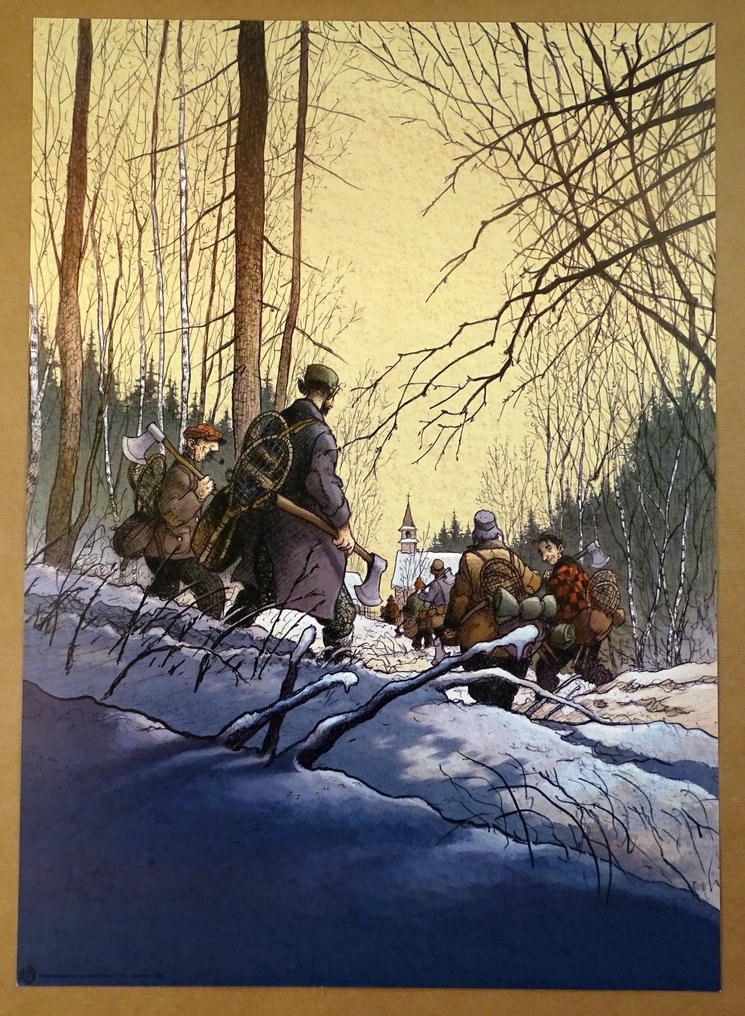 Loisel, Régis - 1 Offset Print - Magasin général - Les Hommes #1.0