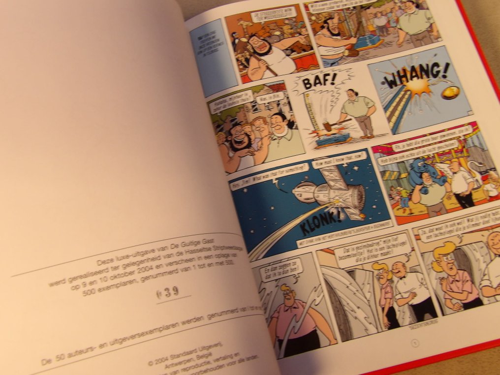 Suske en Wiske - De Guitige Gast - Luxe HC met linnen rug - 1 Album - EO - 2004 #3.2