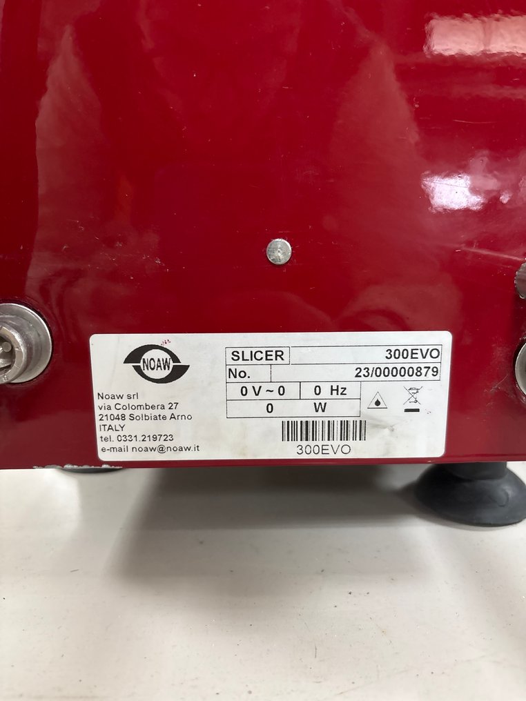 Noaw - NOAW - Μηχάνημα κοπής - 300EVO - Μέταλλο - Affettatrice NOAW 300EVO #1.0