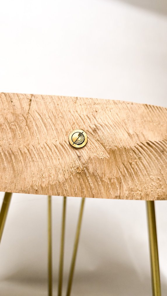 THE FOREST Art & Woodworking Studio - Coffee table - Ash - Unique Handmade Coffee Ta #4.3