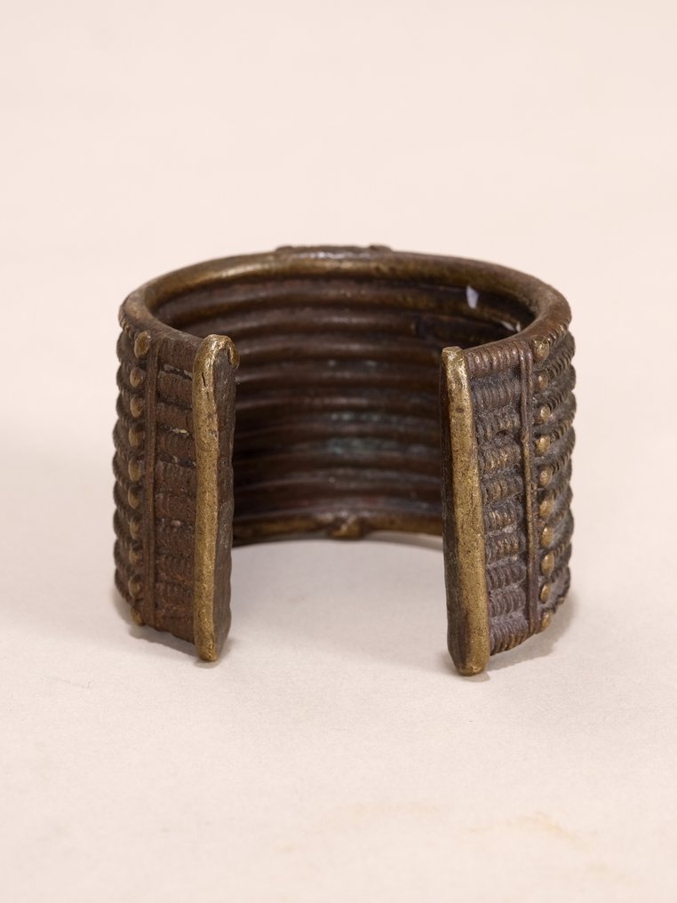 Bronz karkötő, a Baule néphez tartozó, Elefántcsontpart - Baulé - Elefántcsontpart  (Nincs minimálár) #4.3