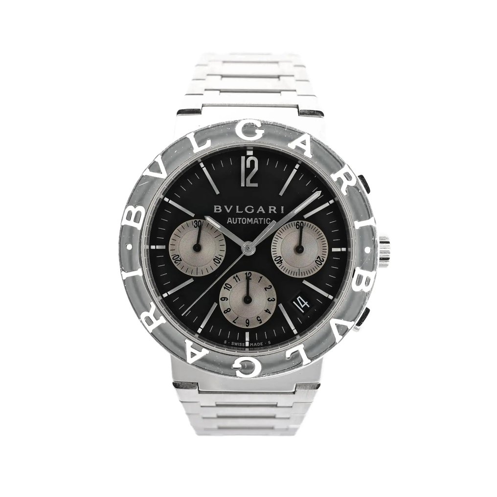 Bulgari - Bvlgari Bvlgari Chronograph - BB38SSCH - Men - 2010-2020 #1.0