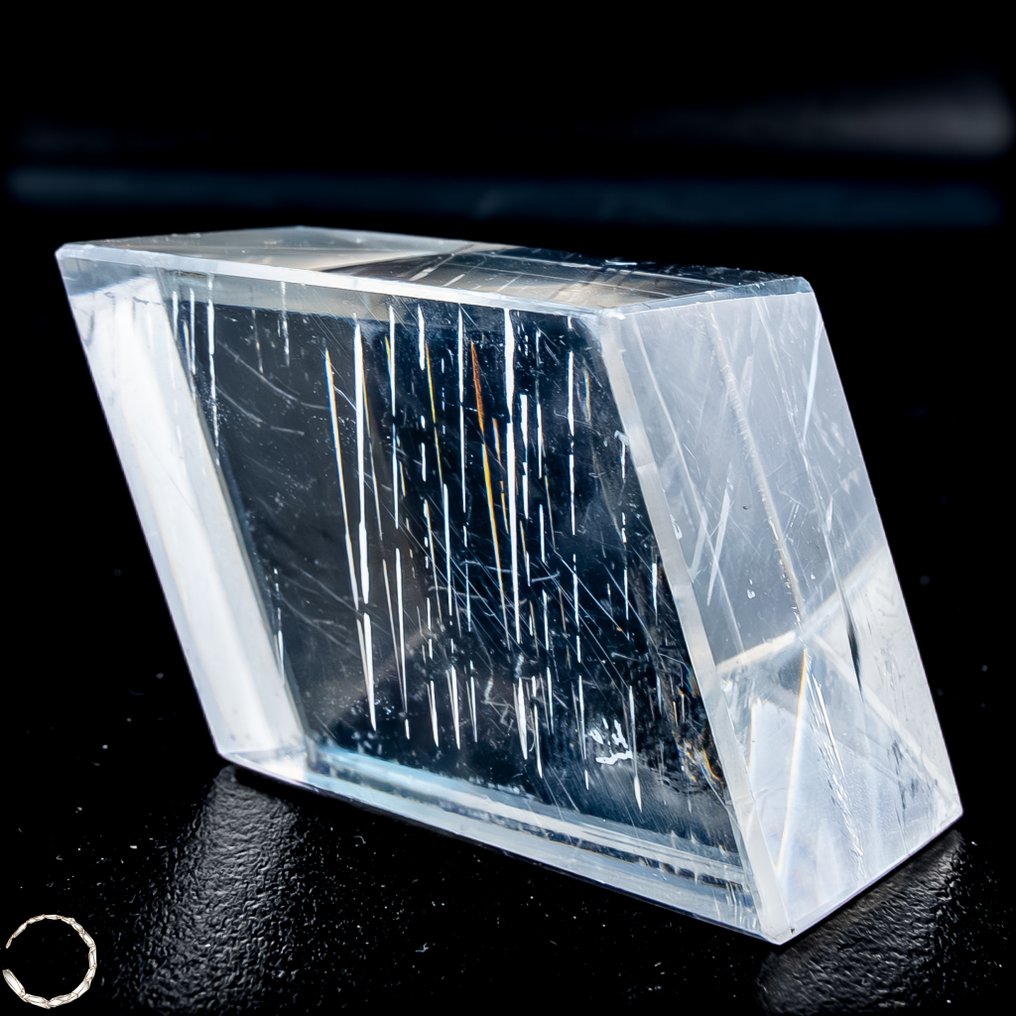 非常罕见的天然高品质彩虹光学方解石 水晶- 114.63 g #1.0